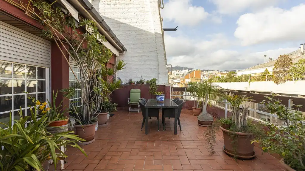 Terraza de Ático en venta en Barcelona con Aire acondicionado, Calefacción y Parquet