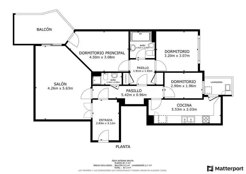Piso en venta en Valencia con Aire acondicionado, Calefacción y Parquet