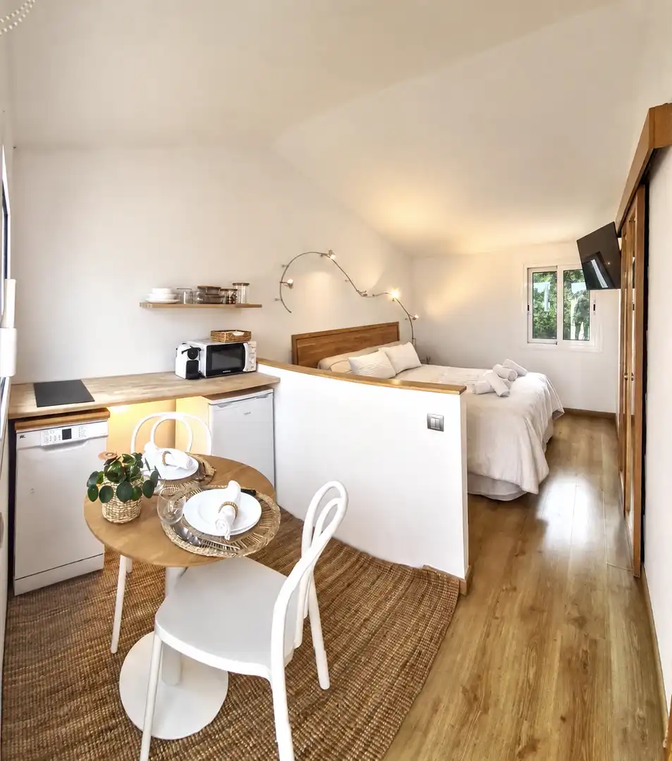 Bedroom of Lofts for rent in Ciutadella de Menorca  with Air Conditioner, Parquet flooring and Terrace