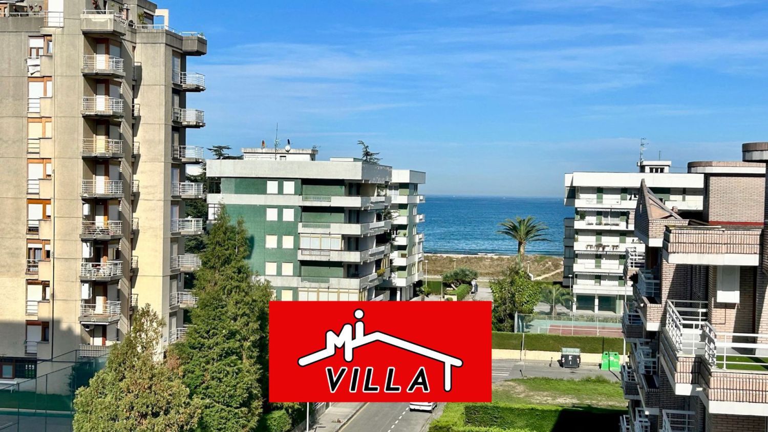 Exterior view of Flat for sale in Laredo  with Heating, Terrace and Furnished