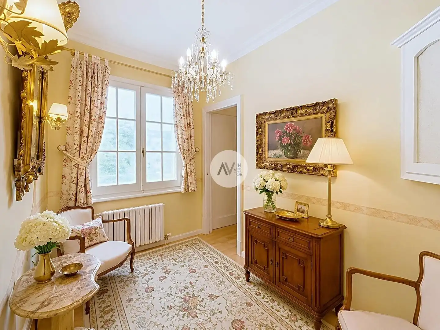 Sala d'estar de Apartament en venda en Barcelona amb Calefacció, Parquet i Moblat
