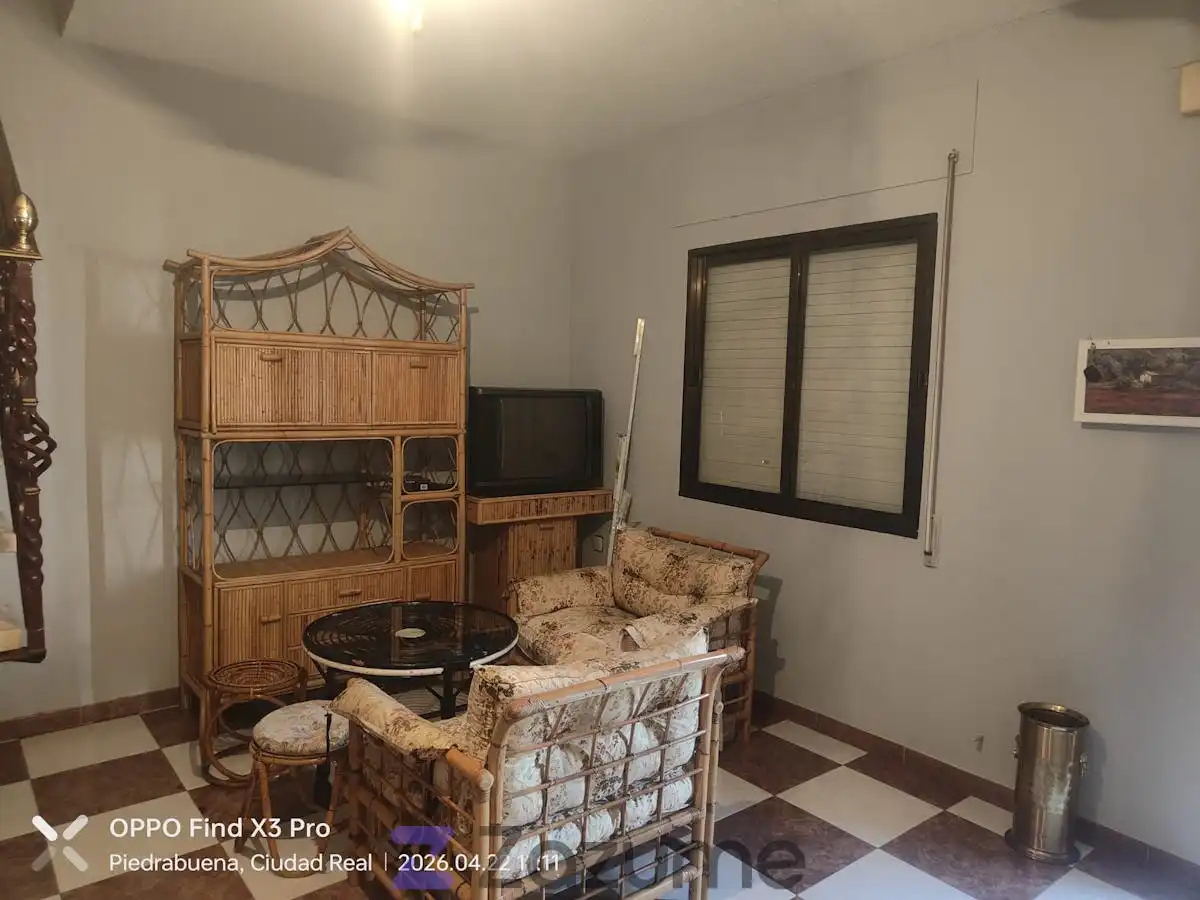 Living room of Houses for rent in Piedrabuena  with Heating, Terrace and Furnished