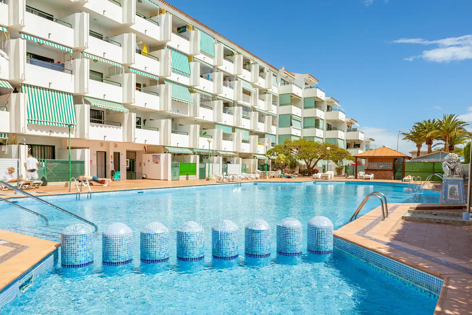 Piscina de Piso en venta en San Bartolomé de Tirajana con Terraza, Piscina y Amueblado