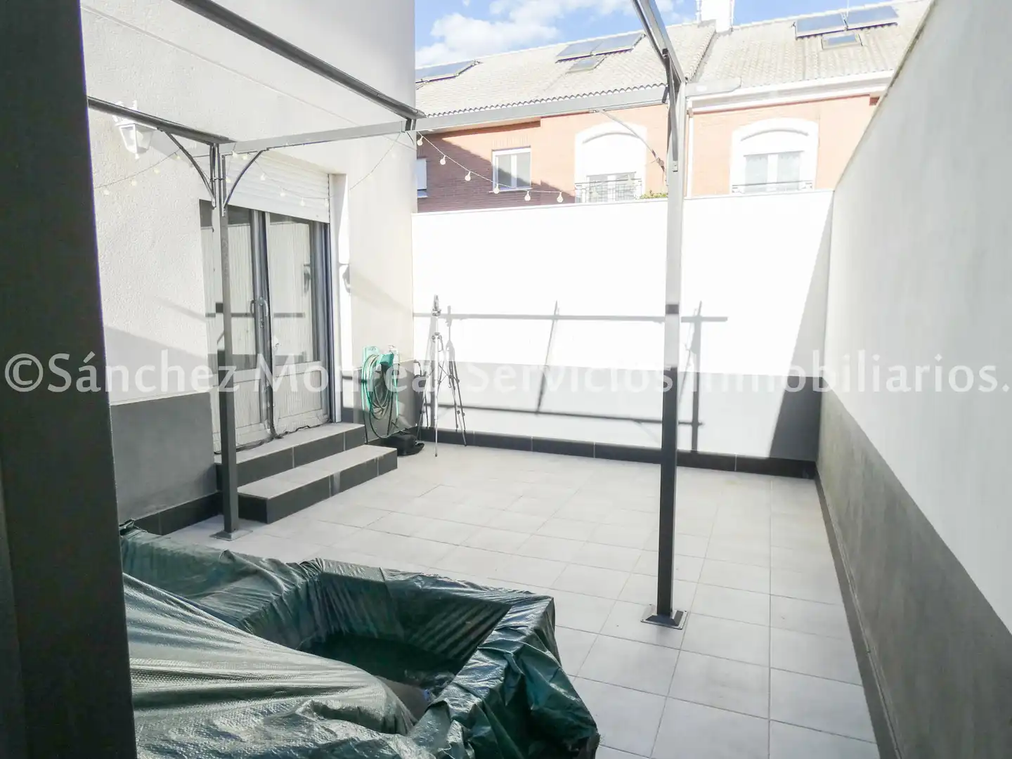 Terraza de Casa o chalet en venta en Alcázar de San Juan con Aire acondicionado, Calefacción y Trastero