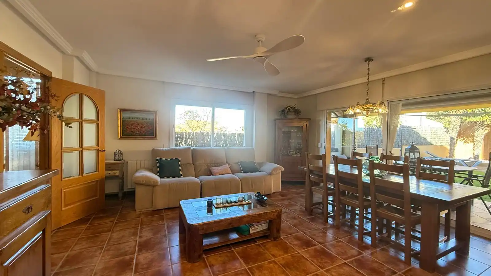 Sala d'estar de Casa o xalet en venda en Palafrugell amb Aire condicionat, Calefacció i Jardí privat