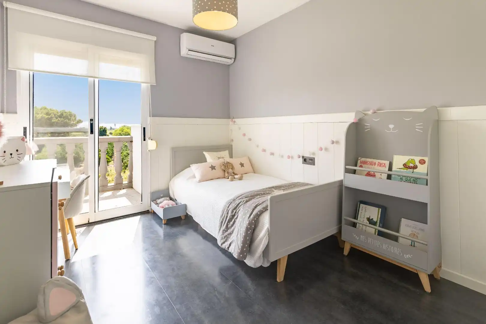 Habitación de Casa adosada en venta en Benimuslem con Aire acondicionado, Calefacción y Parquet