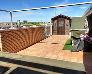Terrace of Attic for sale in Palencia Capital  with Heating, Parquet flooring and Terrace