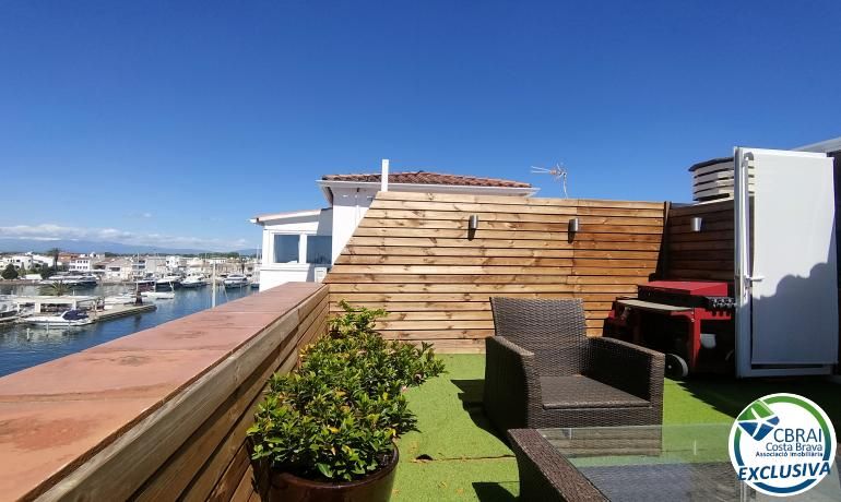 Terrassa de Àtic en venda en Empuriabrava amb Aire condicionat i Terrassa