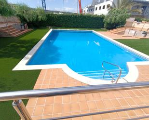 Swimming pool of House or chalet for sale in Cubelles  with Air Conditioner, Terrace and Balcony