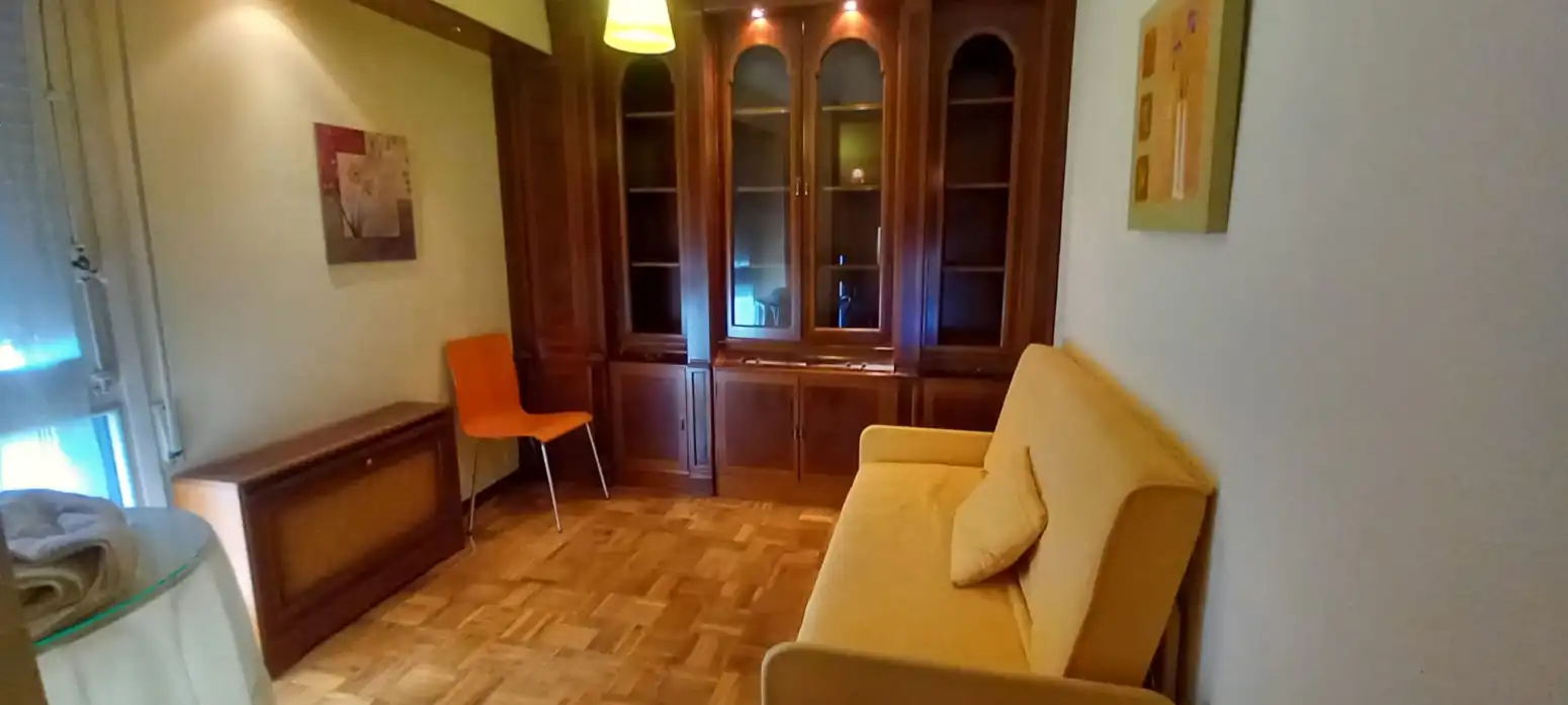 Living room of Flat for rent in  Pamplona / Iruña  with Heating, Parquet flooring and Terrace