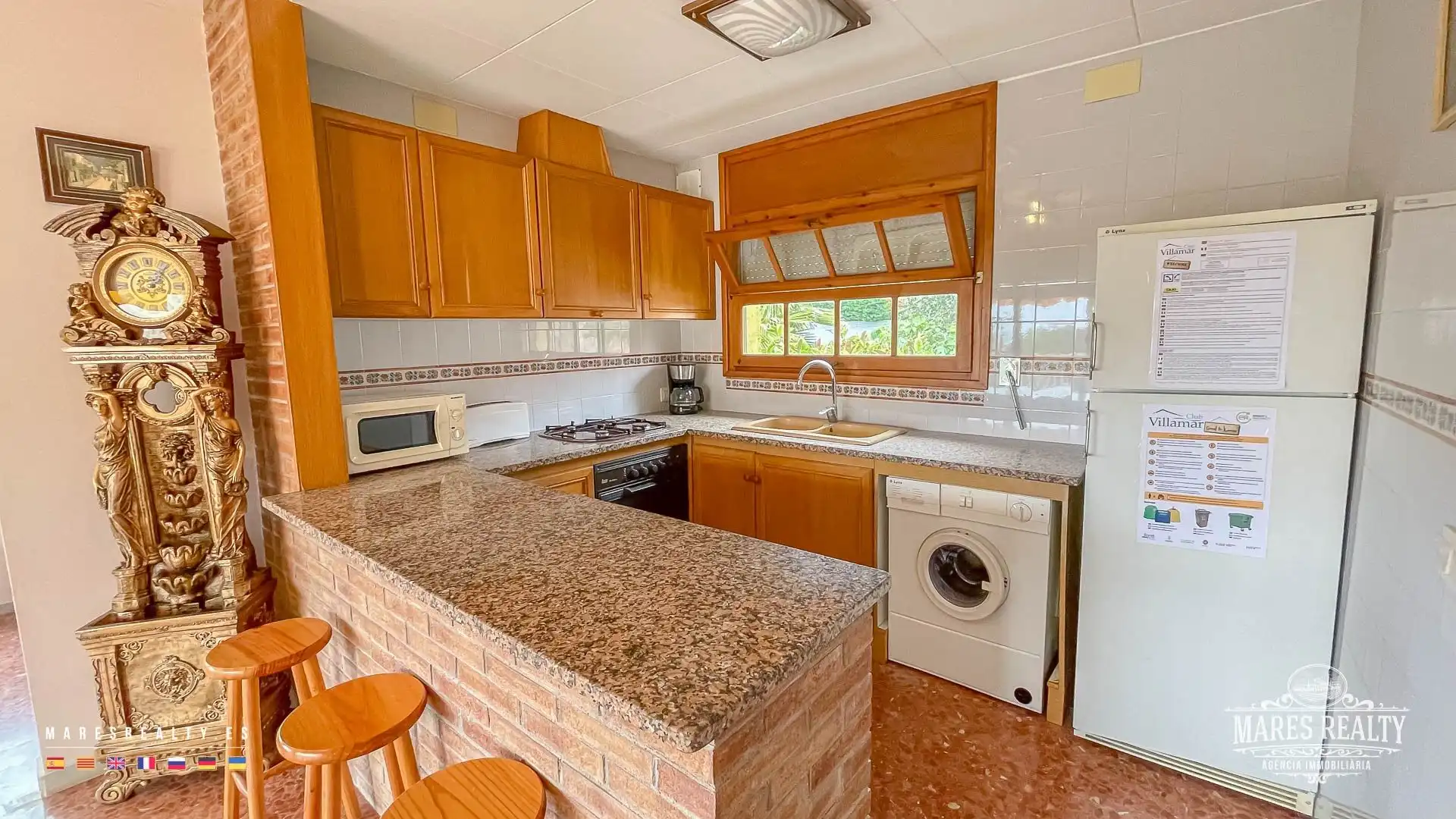 Cuina de Casa o xalet en venda en Lloret de Mar amb Calefacció, Jardí privat i Terrassa