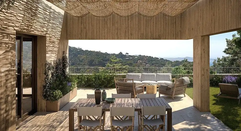 Terrassa de Apartament en venda en Begur amb Aire condicionat, Jardí privat i Terrassa