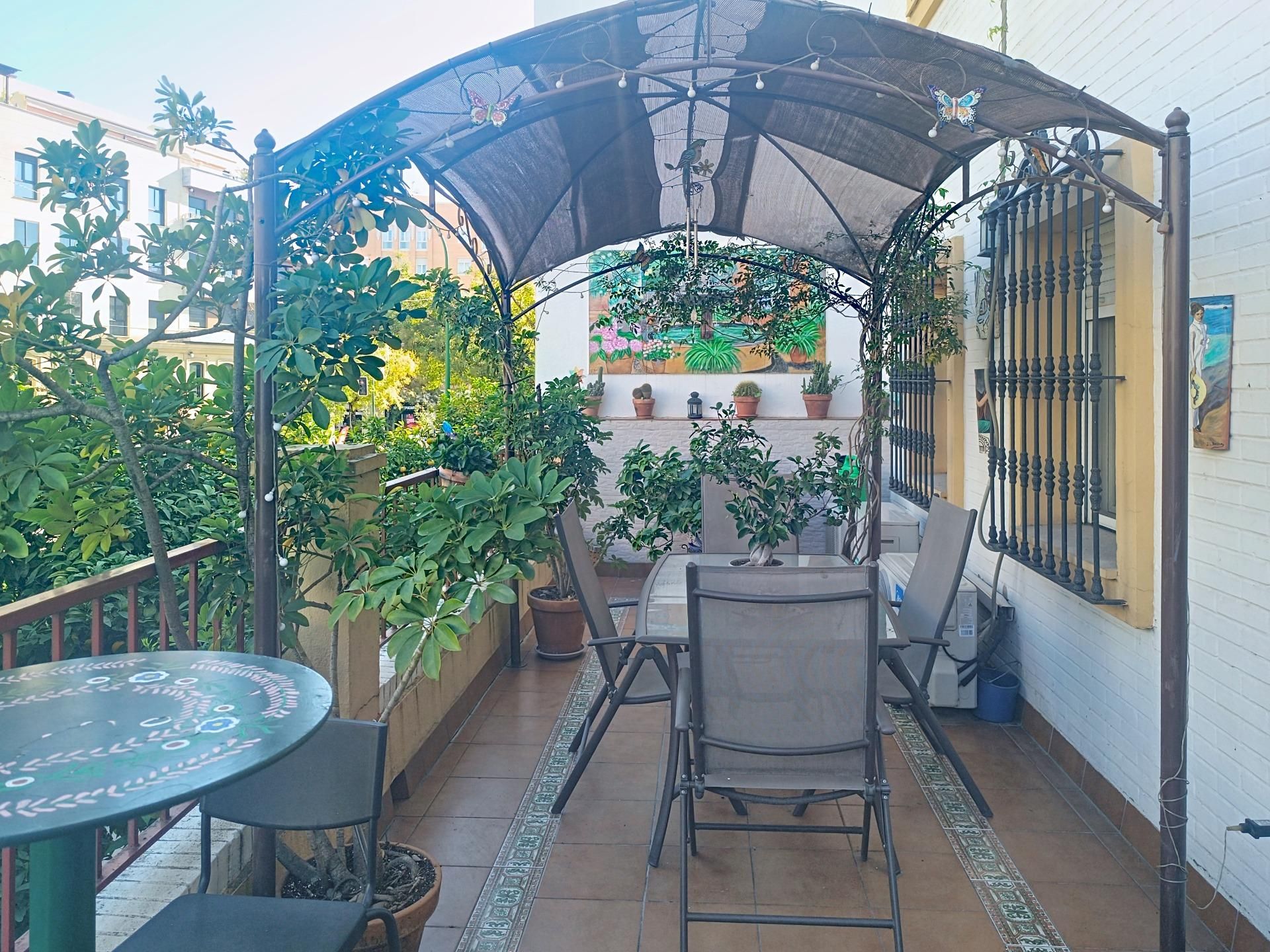 Terrace of Flat for sale in  Sevilla Capital  with Air Conditioner and Terrace
