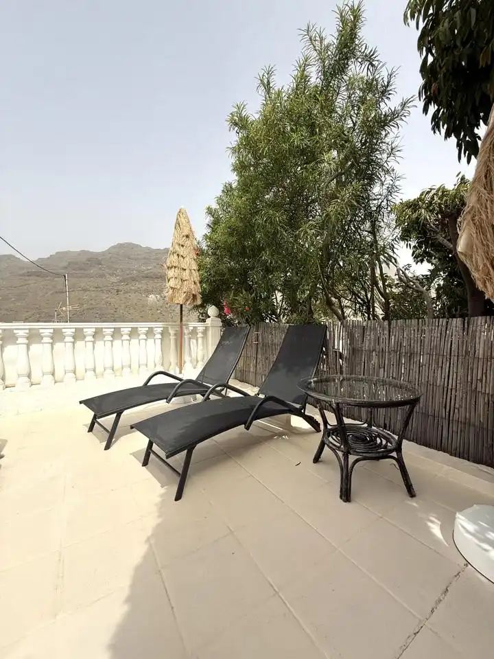 Terrassa de Casa o xalet en venda en Mogán amb Aire condicionat, Jardí privat i Terrassa