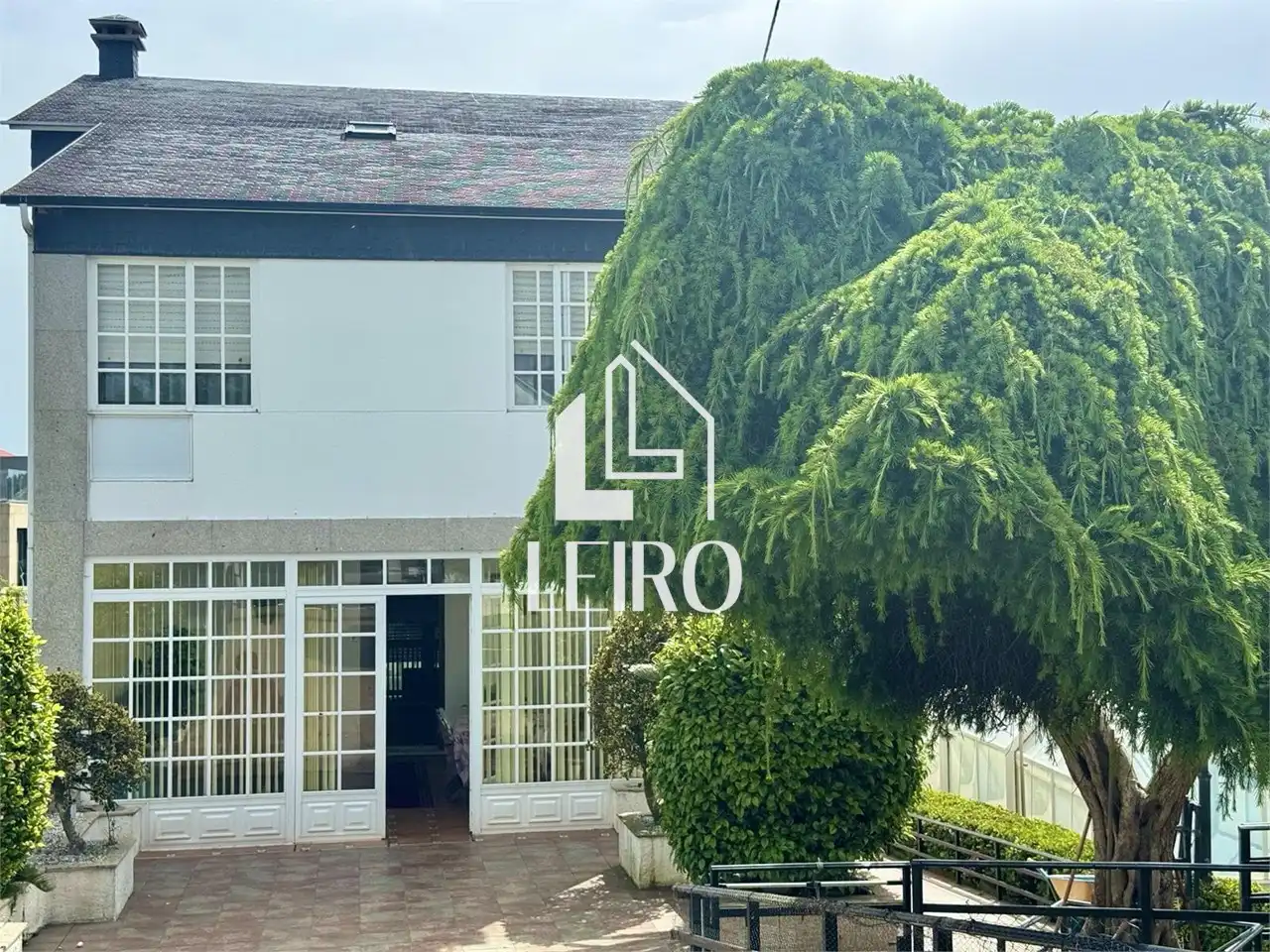 Exterior view of Houses for sale in A Illa de Arousa   with Heating, Private garden and Parquet flooring