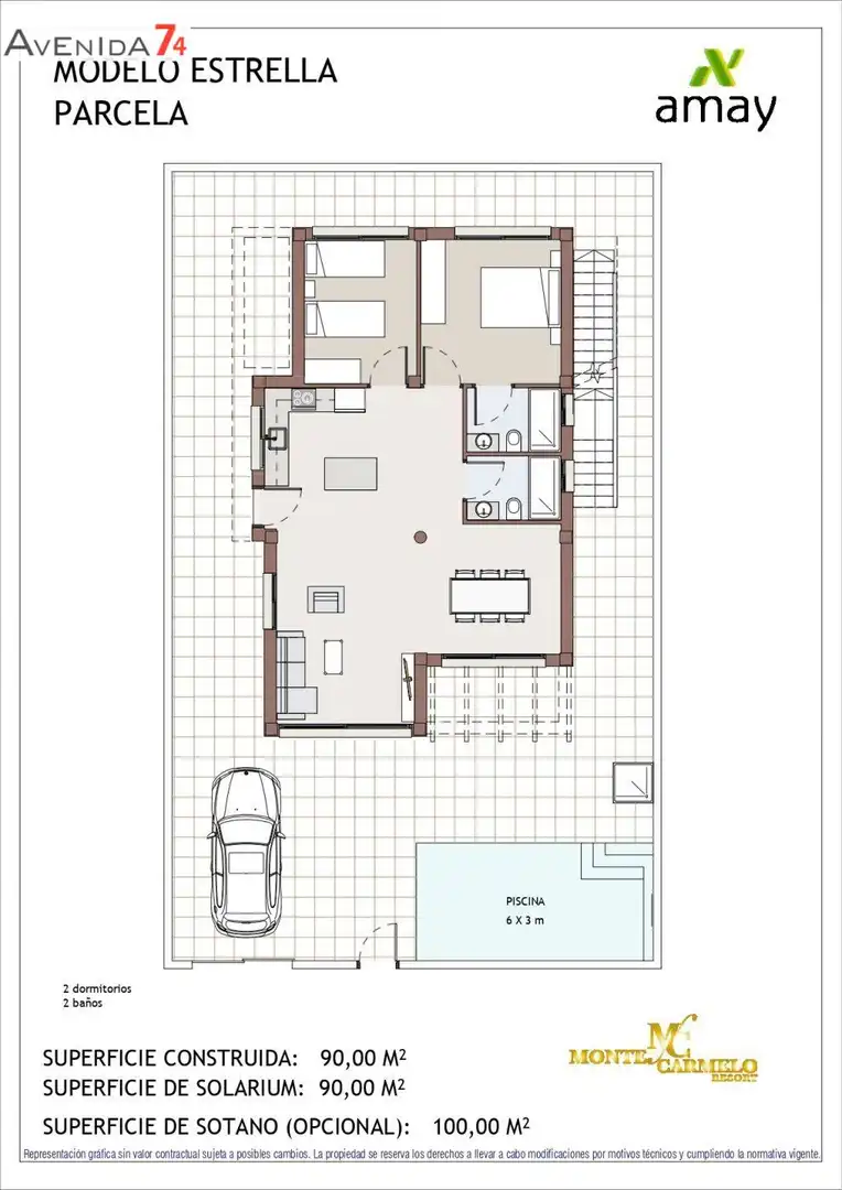 Detached house with pool for sale in El Playazo, imagen 6