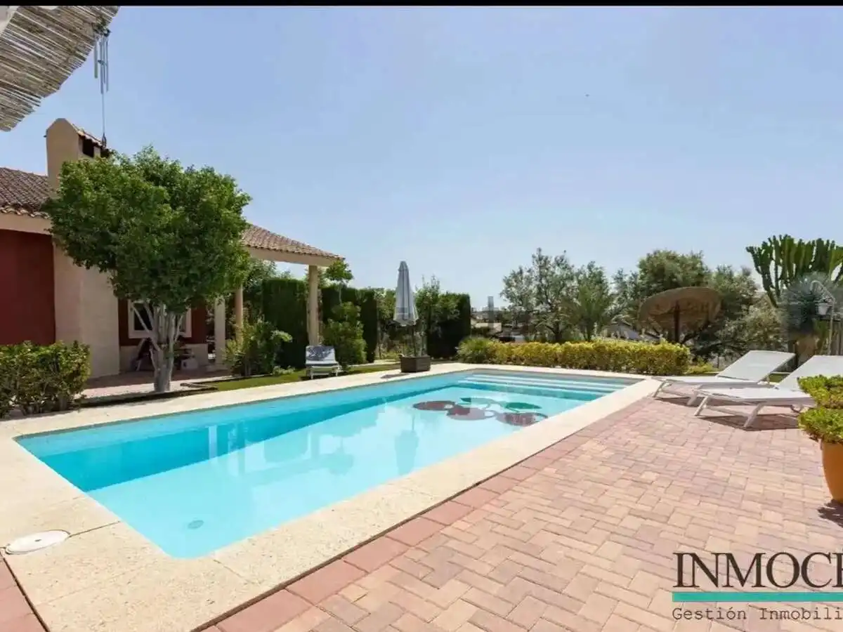 Piscina de Casa o xalet en venda en Molina de Segura amb Jardí privat, Terrassa i Piscina