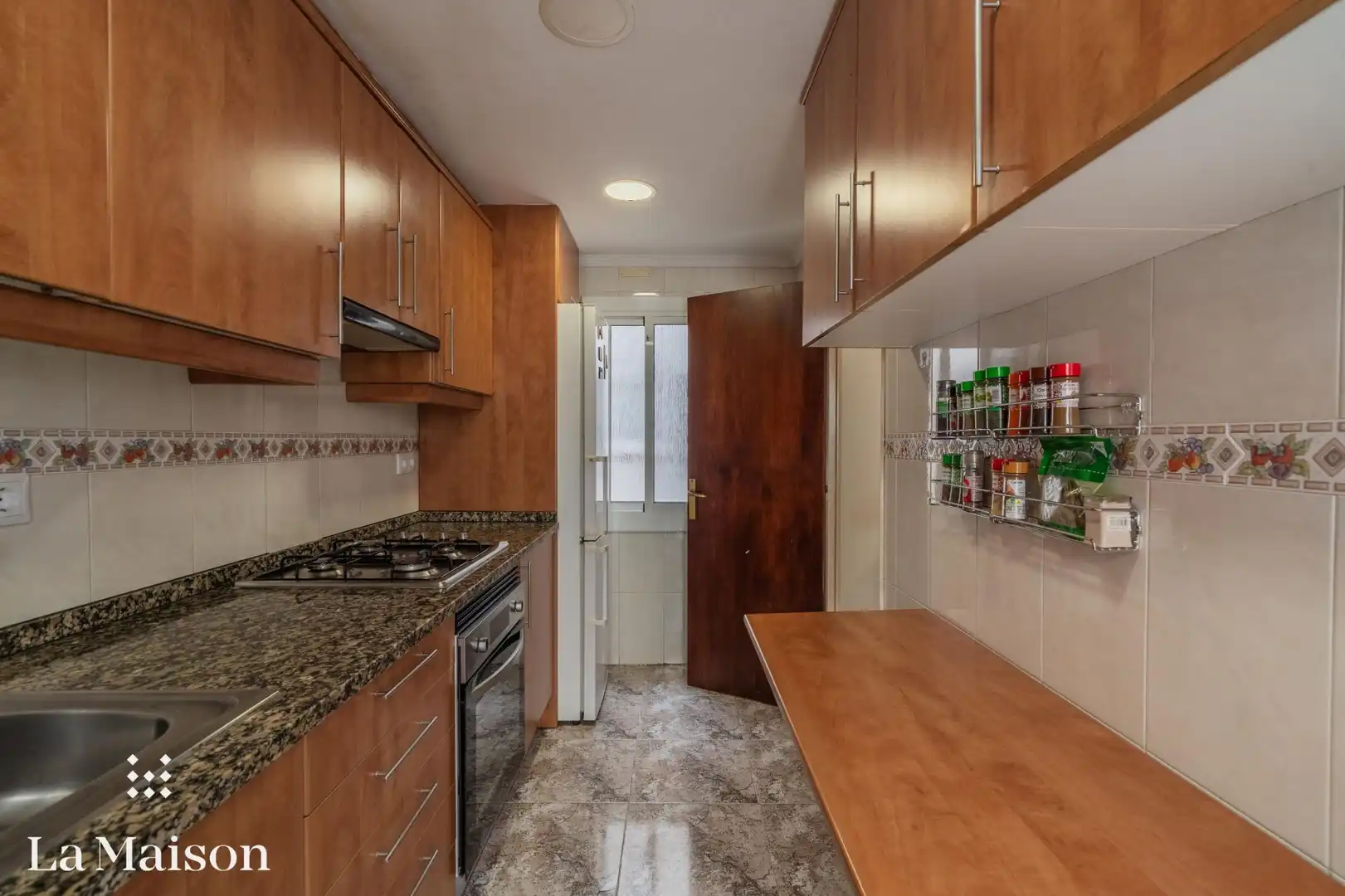 Cocina de Piso en venta en Mataró con Calefacción, Trastero y Amueblado