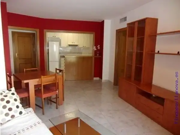 Sala de estar de Piso en venta en Vilanova i la Geltrú con Aire acondicionado, Calefacción y Amueblado