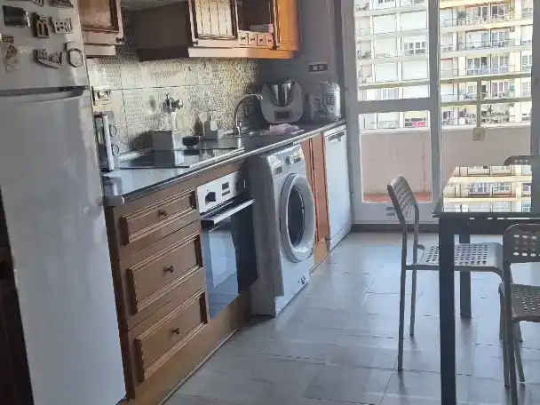 Küche von Wohnung zur Miete in Laredo mit Balkon