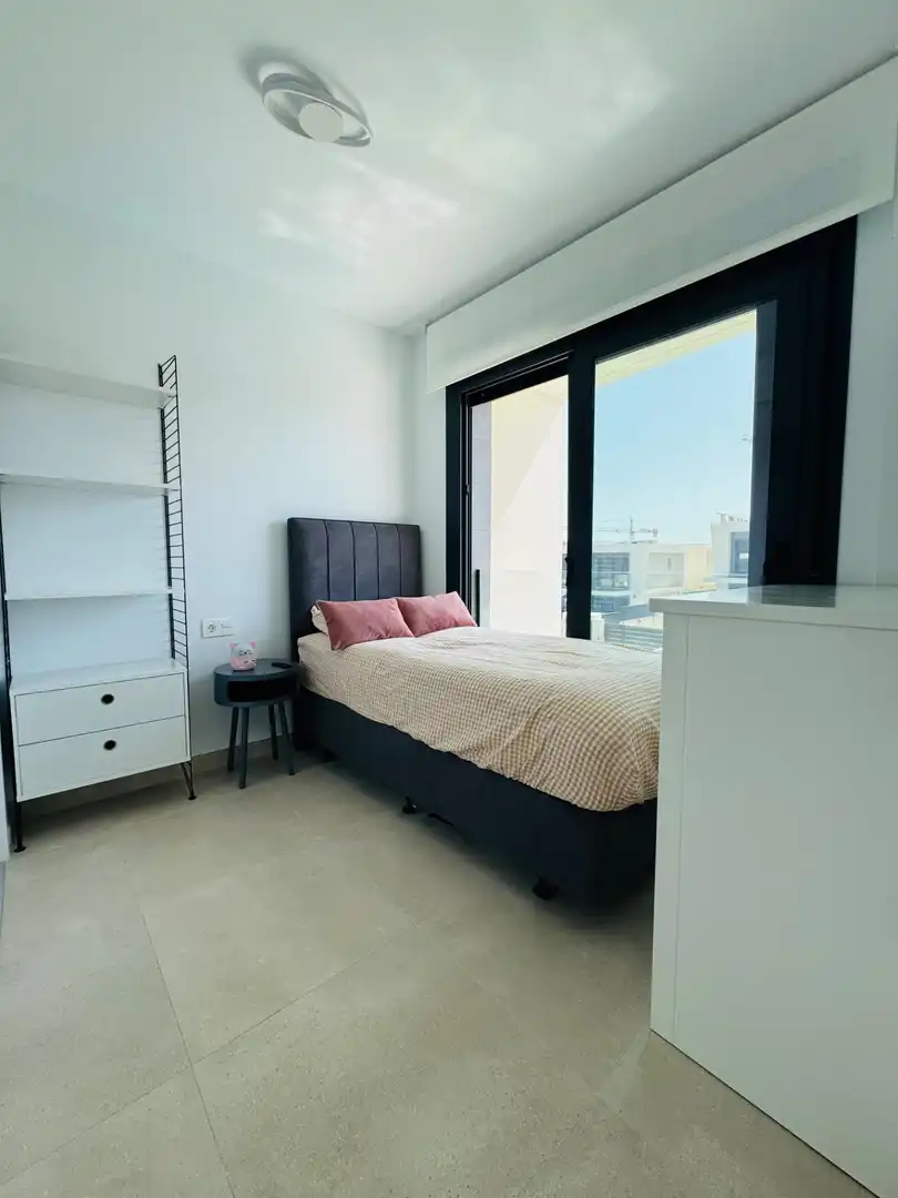 Bedroom of Houses for rent in Santa Pola  with Air Conditioner, Heating and Private garden