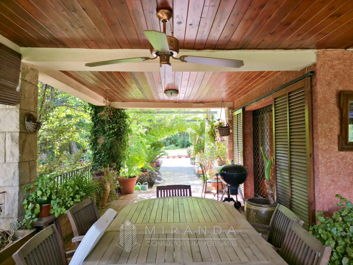 Terraza de Casa o chalet en venta en L'Ametlla del Vallès con Aire acondicionado, Jardín privado y Terraza