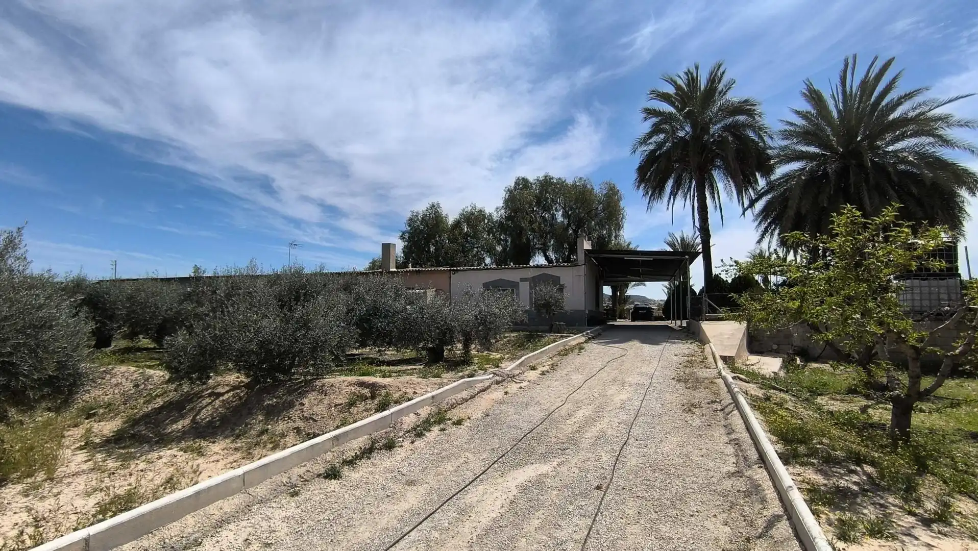 Vista exterior de Finca rústica en venta en  Murcia Capital con Aire acondicionado, Calefacción y Piscina