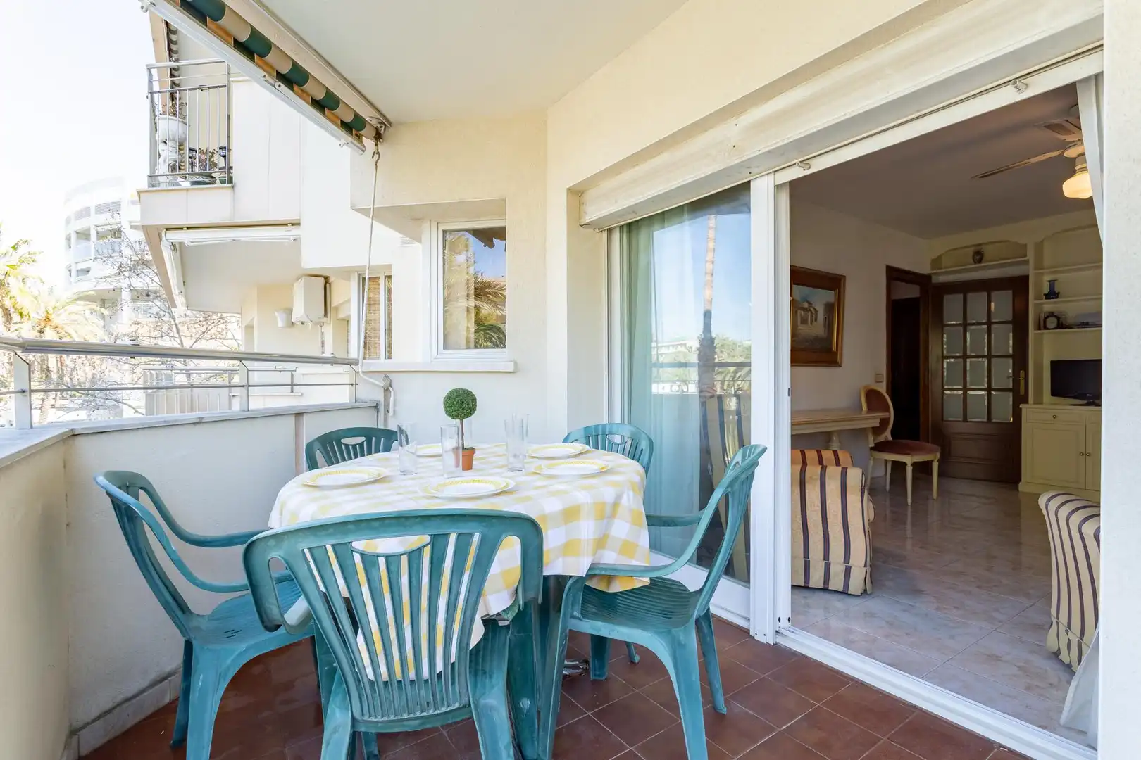 Balcony of Flat for sale in Salou  with Air Conditioner, Private garden and Terrace