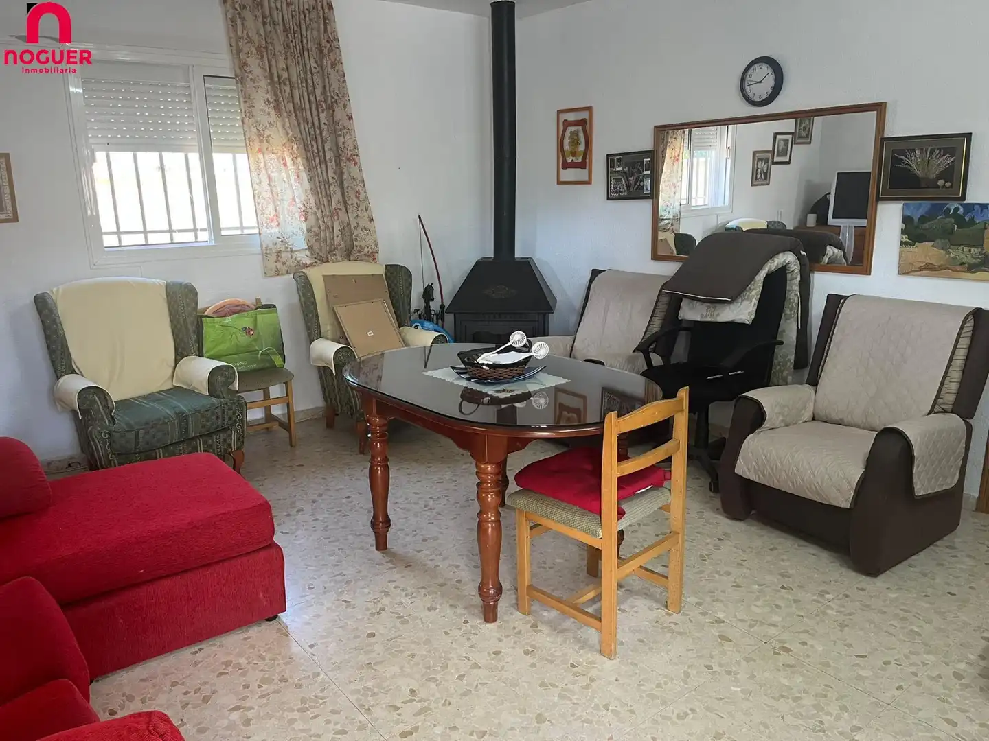 Sala d'estar de Casa o xalet en venda en  Córdoba Capital amb Aire condicionat i Piscina