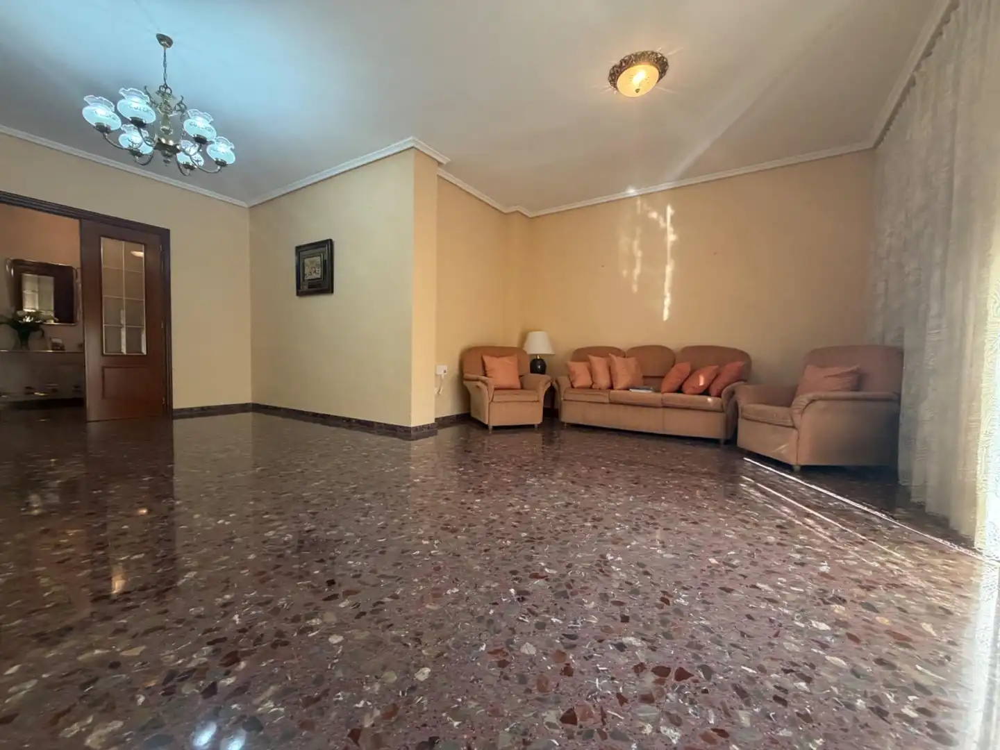 Living room of Houses for sale in Llíria  with Air Conditioner, Terrace and Storage room