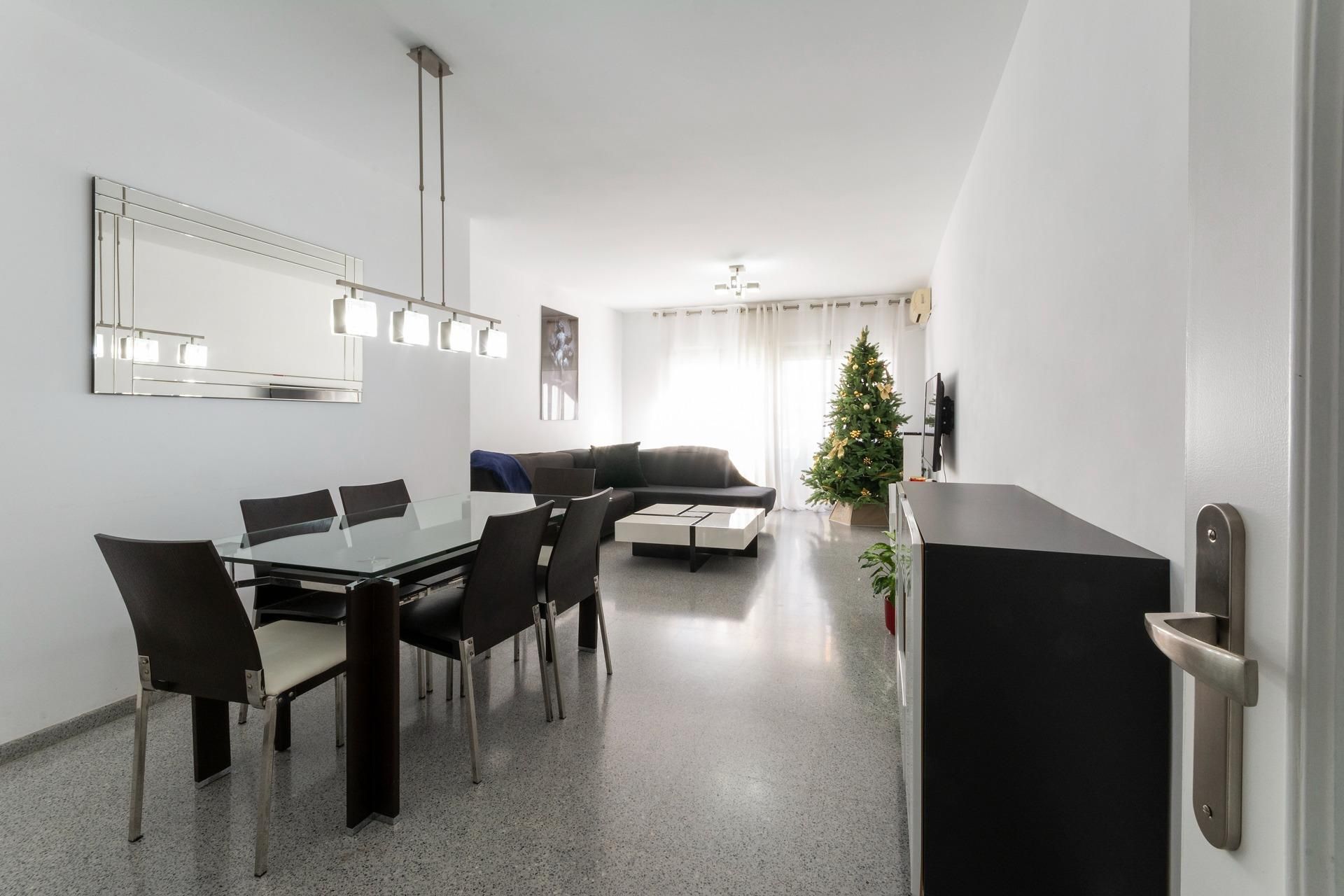 Sala de estar de Piso en venta en Gandia con Aire acondicionado, Calefacción y Terraza