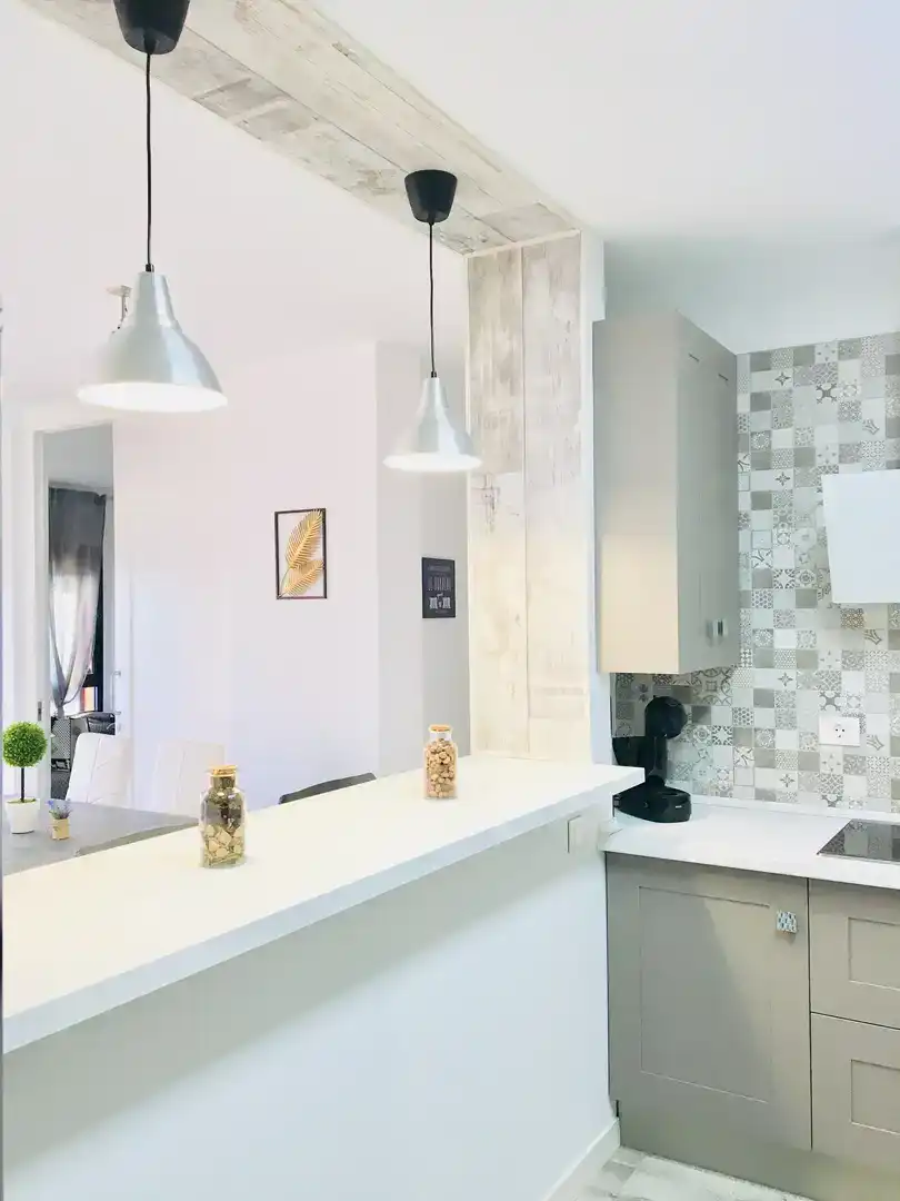 Küche von Wohnung zur Miete in El Rosario mit Klimaanlage und Schwimmbad