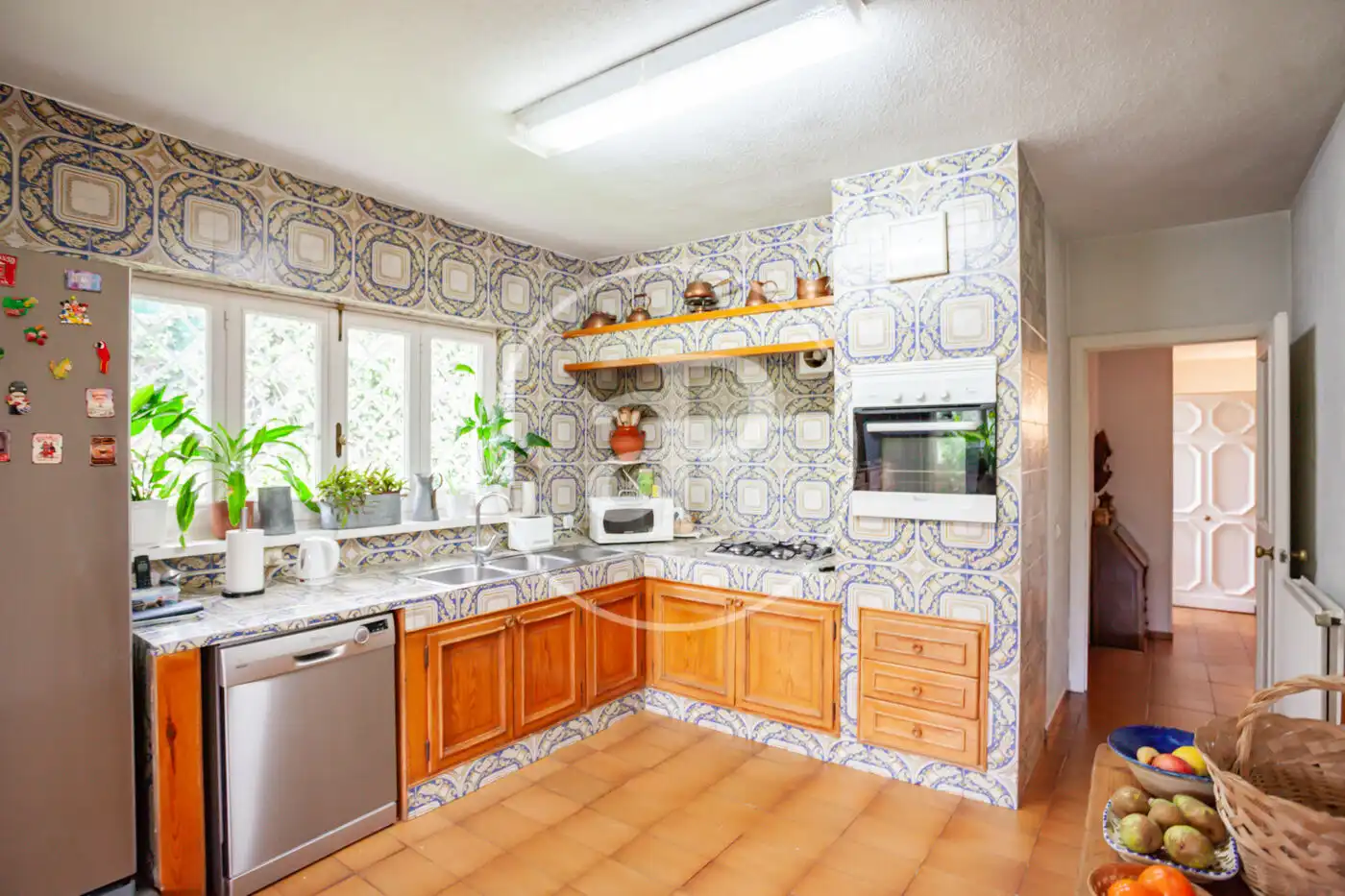 Kitchen of Houses for sale in Madrid  with Heating, Private garden and Terrace