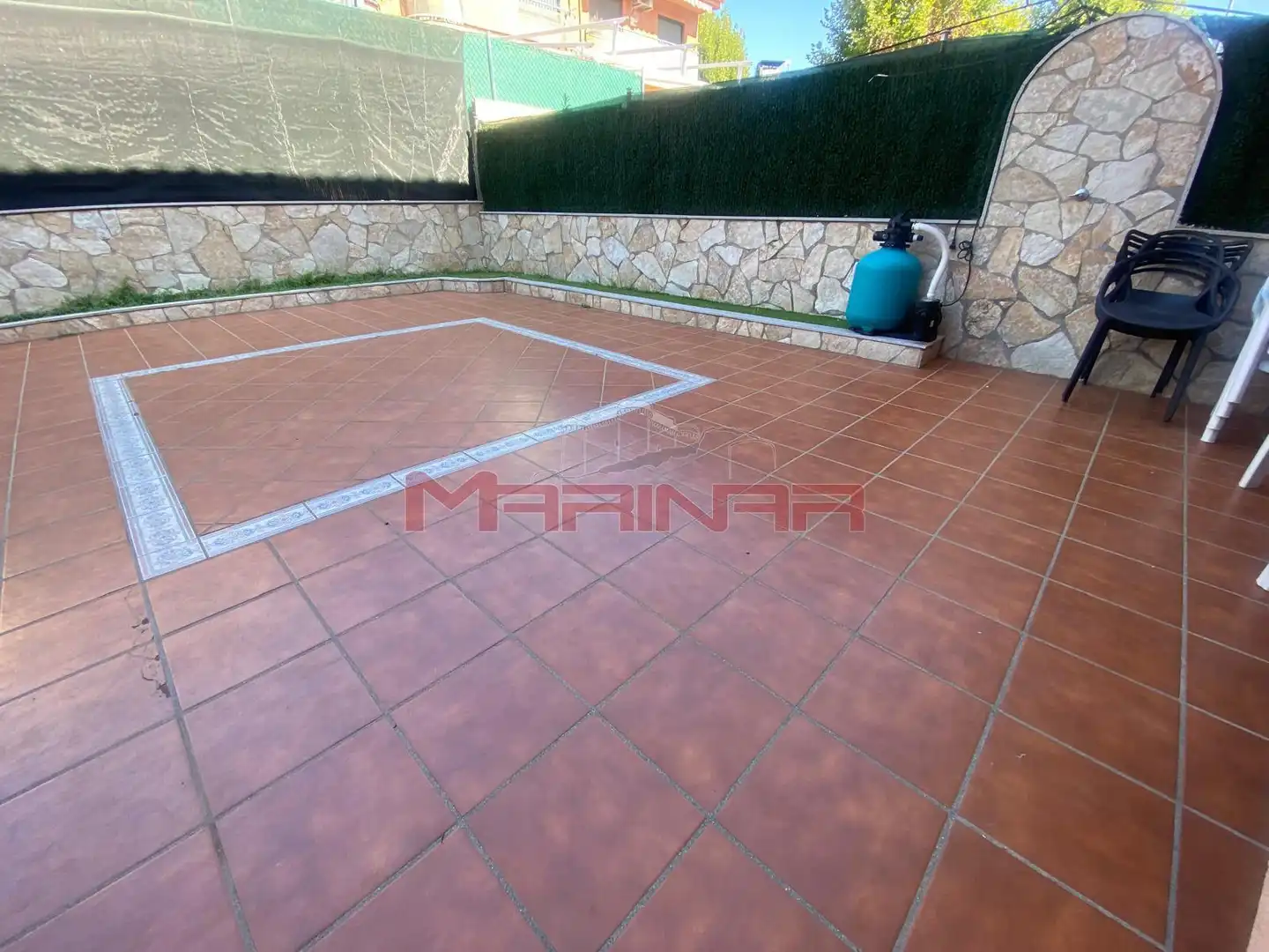 Jardí de Casa adosada en venda en Seseña amb Calefacció, Jardí privat i Terrassa