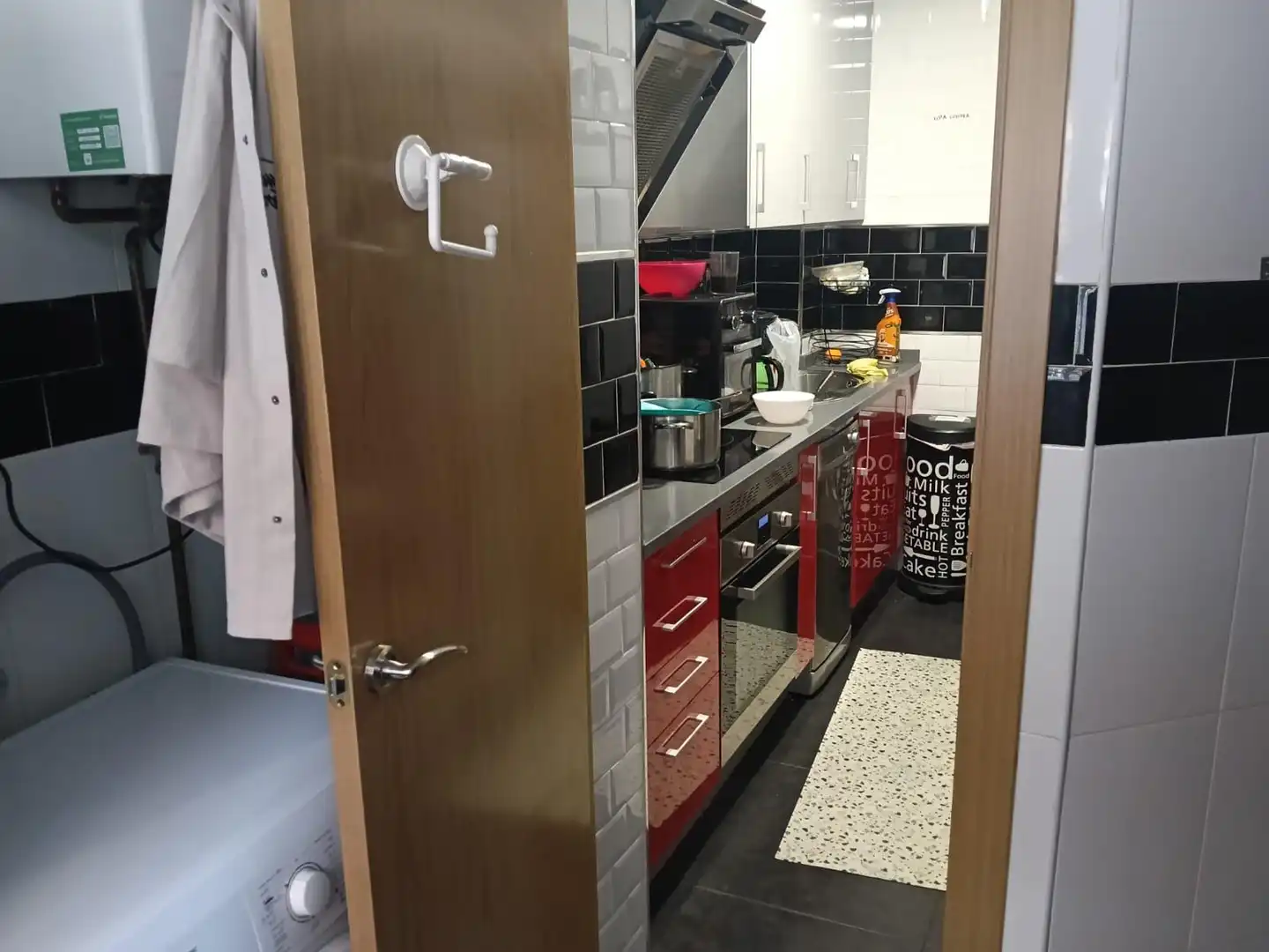 Kitchen of Flat for sale in Getafe  with Air Conditioner and Heating