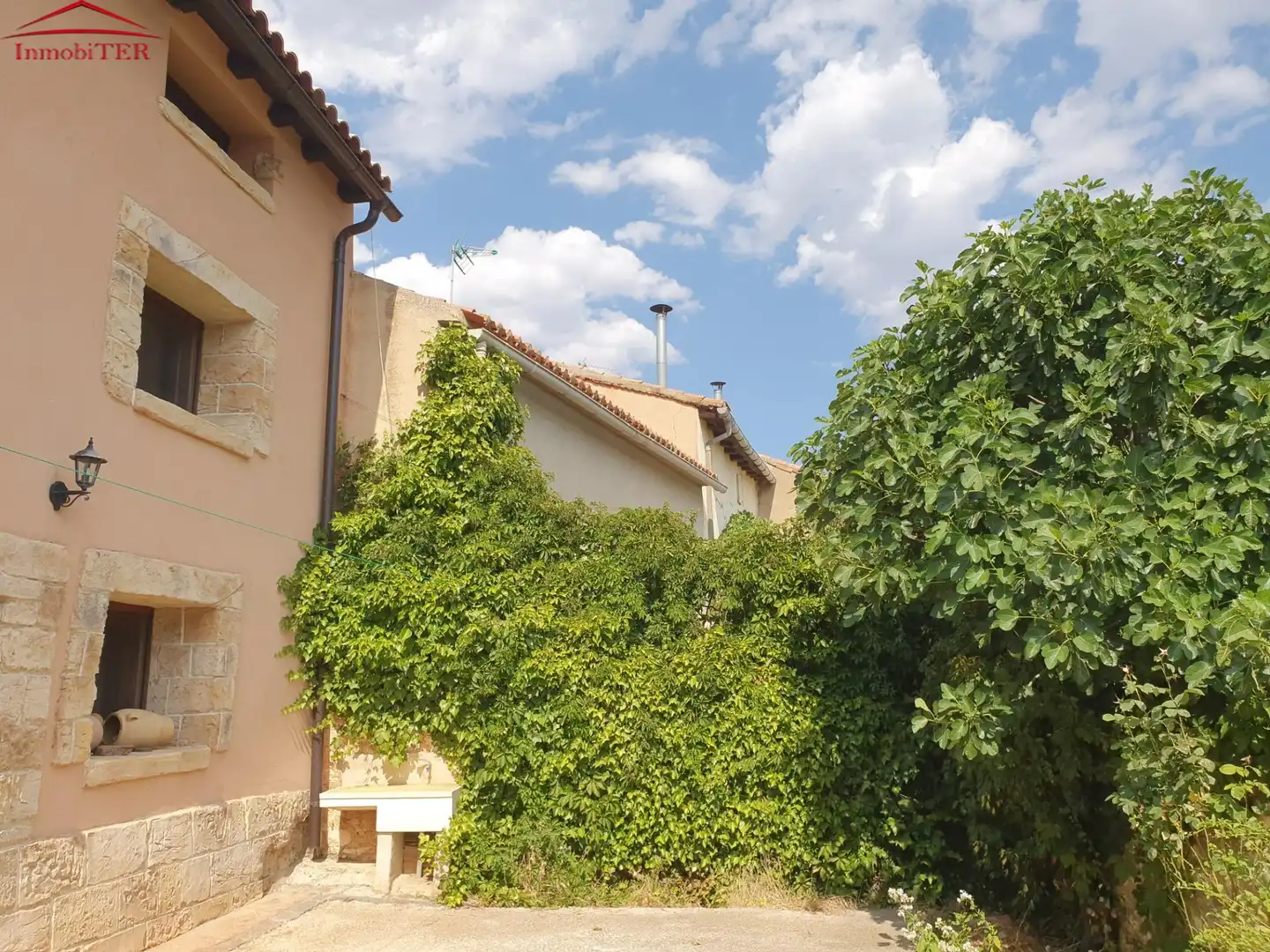 Vista exterior de Casa o chalet en venta en Rubiales con Calefacción, Jardín privado y Trastero