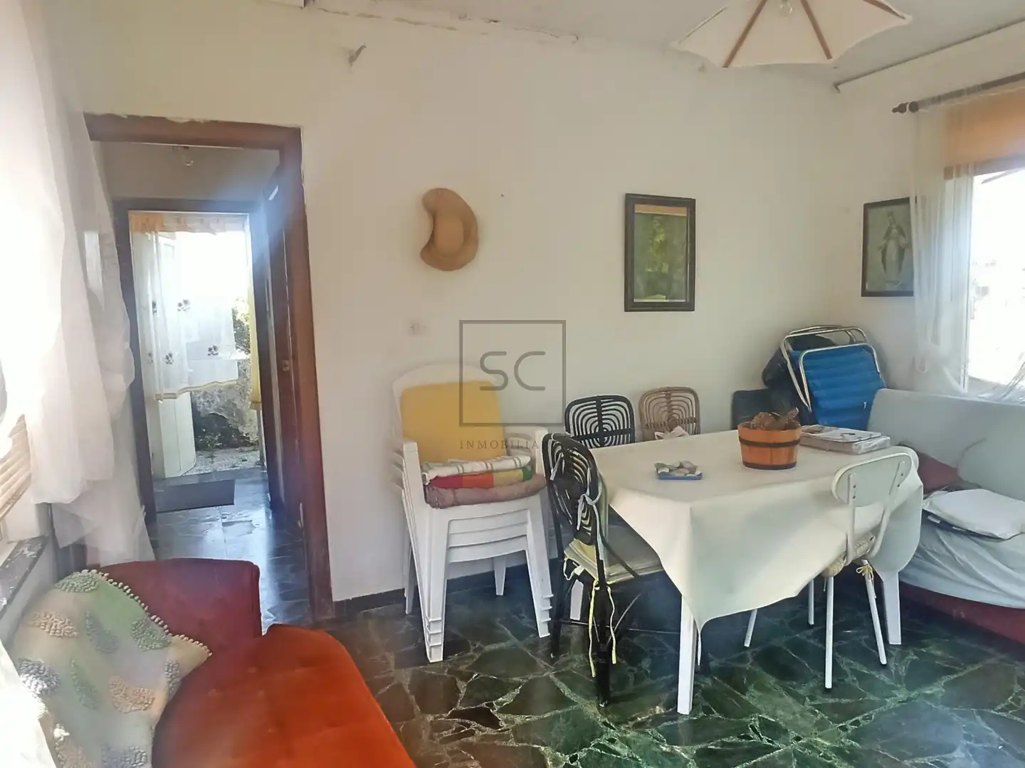 Sala d'estar de Casa o xalet en venda en Ferrol amb Jardí privat i Traster