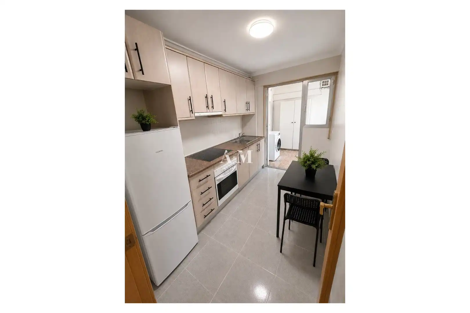 Küche von Wohnung zur Miete in Torrevieja mit Klimaanlage, Heizung und Terrasse