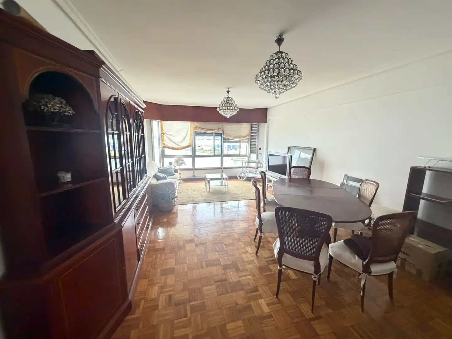 Comedor de Piso de alquiler en Ferrol con Calefacción, Terraza y Amueblado