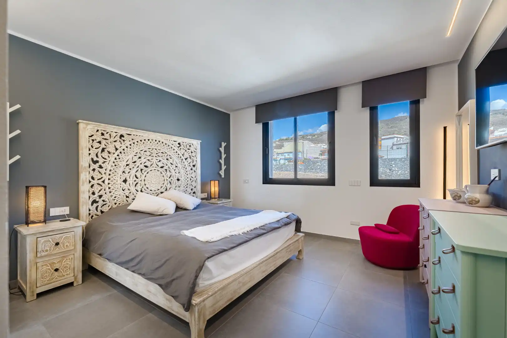 Bedroom of Houses for sale in Adeje  with Air Conditioner, Private garden and Terrace