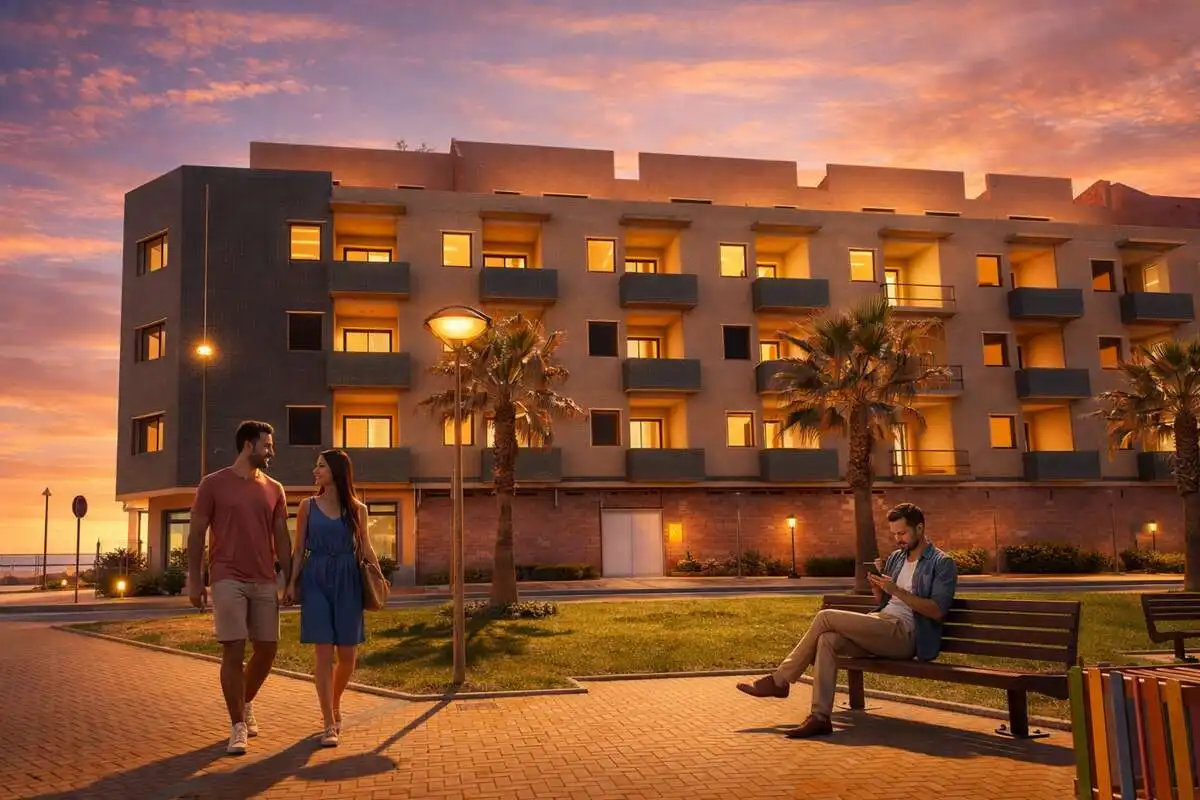Vista exterior de Pis en venda en Tahal amb Terrassa i Piscina comunitària