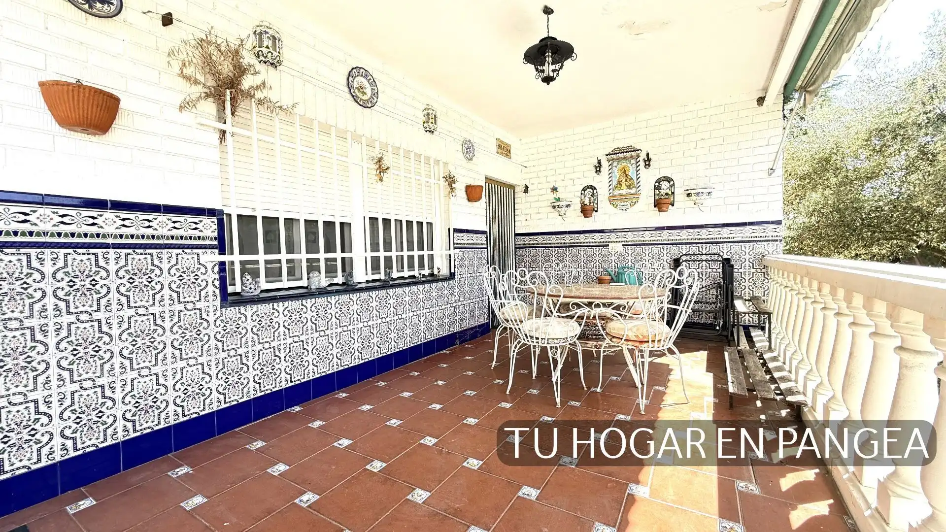 Terrace of Houses for sale in El Álamo  with Heating, Private garden and Storage room