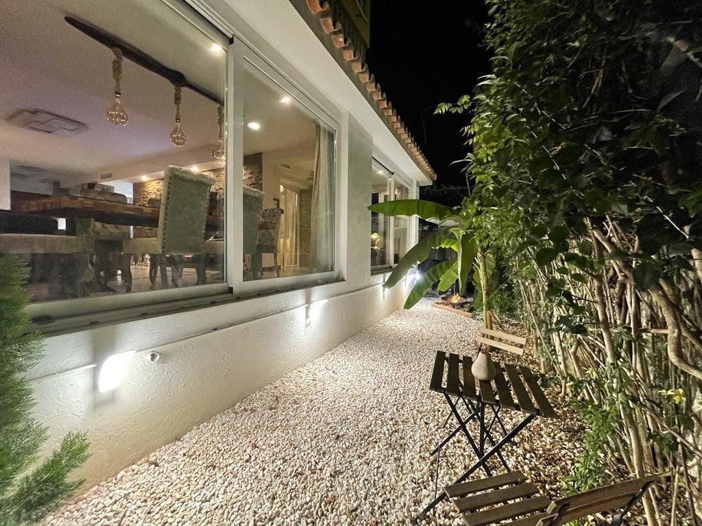 Terrassa de Apartament en venda en Mijas amb Aire condicionat, Calefacció i Jardí privat