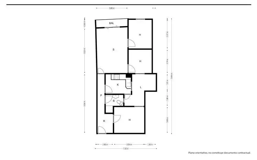 Piso en venta en Paiporta con Balcón