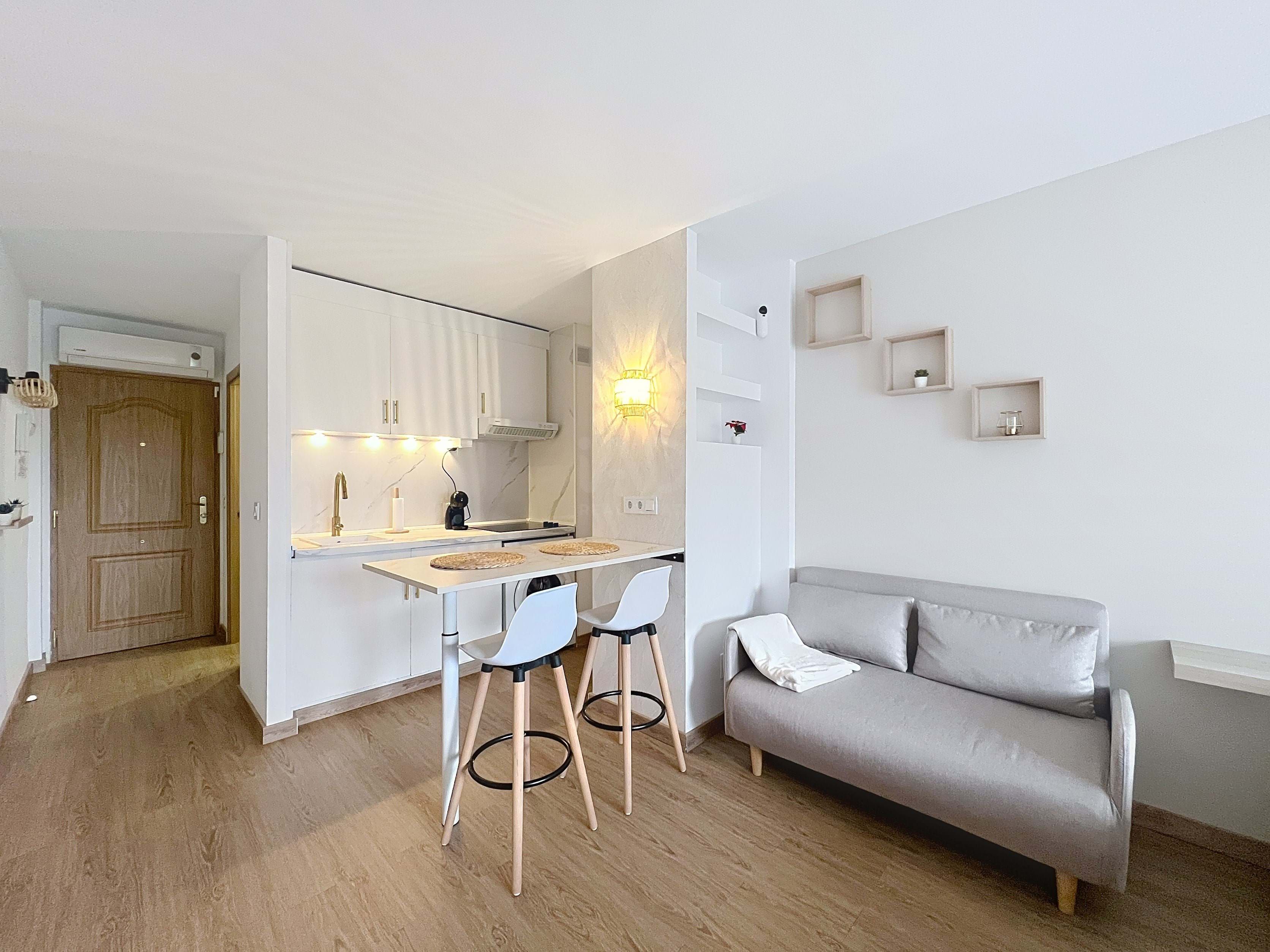 Sala d'estar de Estudi en venda en Mijas