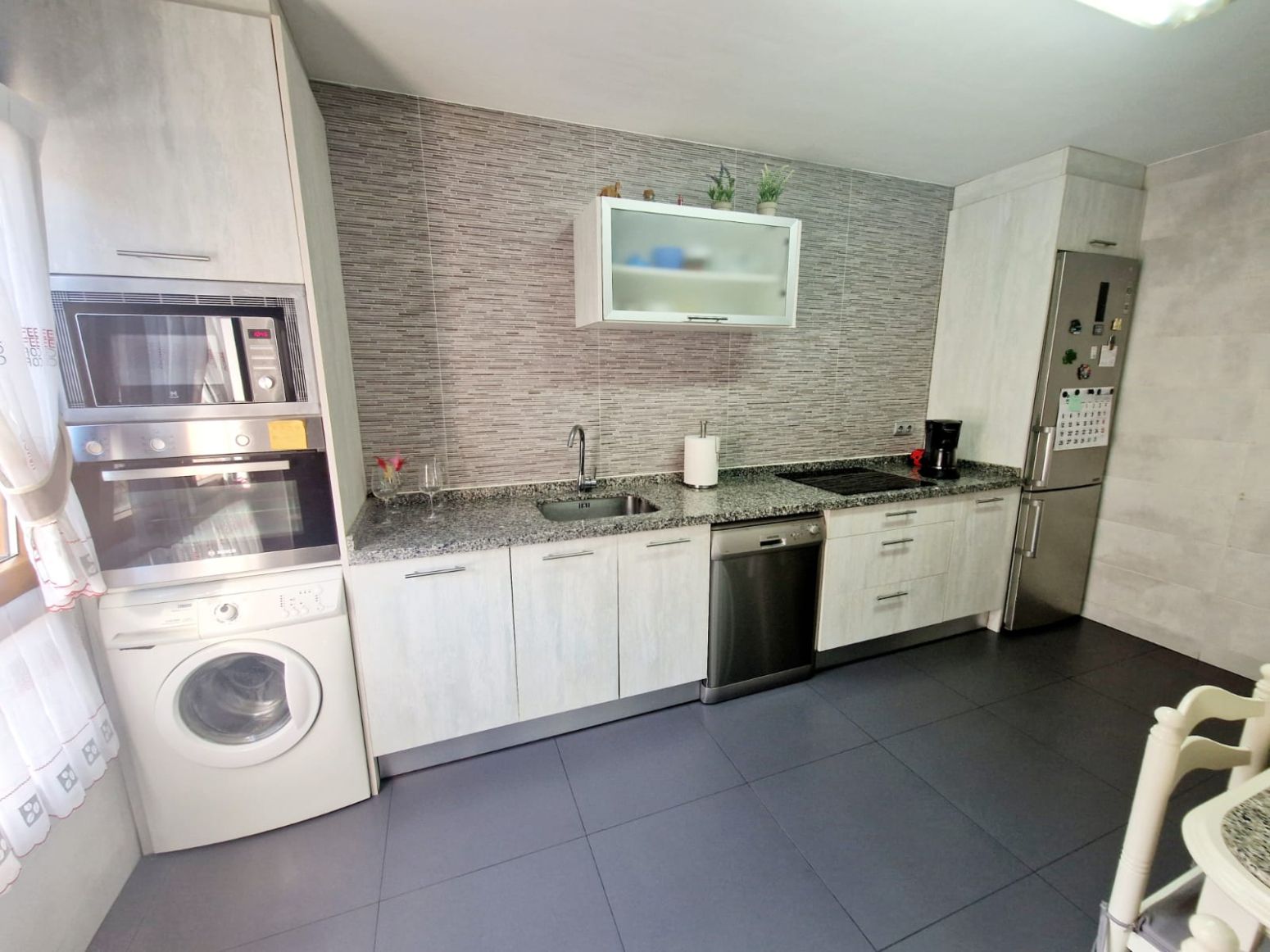 Kitchen of Flat for sale in Avilés  with Heating, Parquet flooring and Storage room