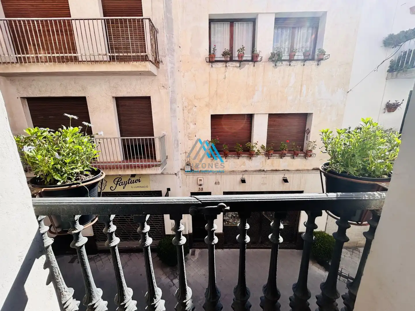 Terrassa de Apartament de lloguer en Sant Feliu de Guíxols amb Parquet i Moblat