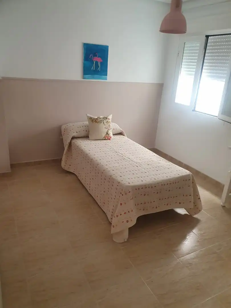 Bedroom of Flat for rent in Roquetas de Mar  with Air Conditioner, Heating and Furnished