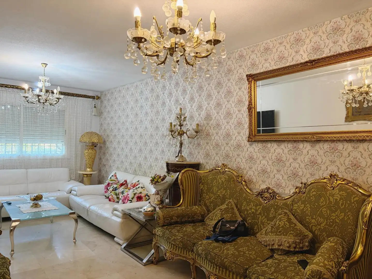 Sala de estar de Planta baja en venta en Torremolinos con Aire acondicionado, Calefacción y Jardín privado