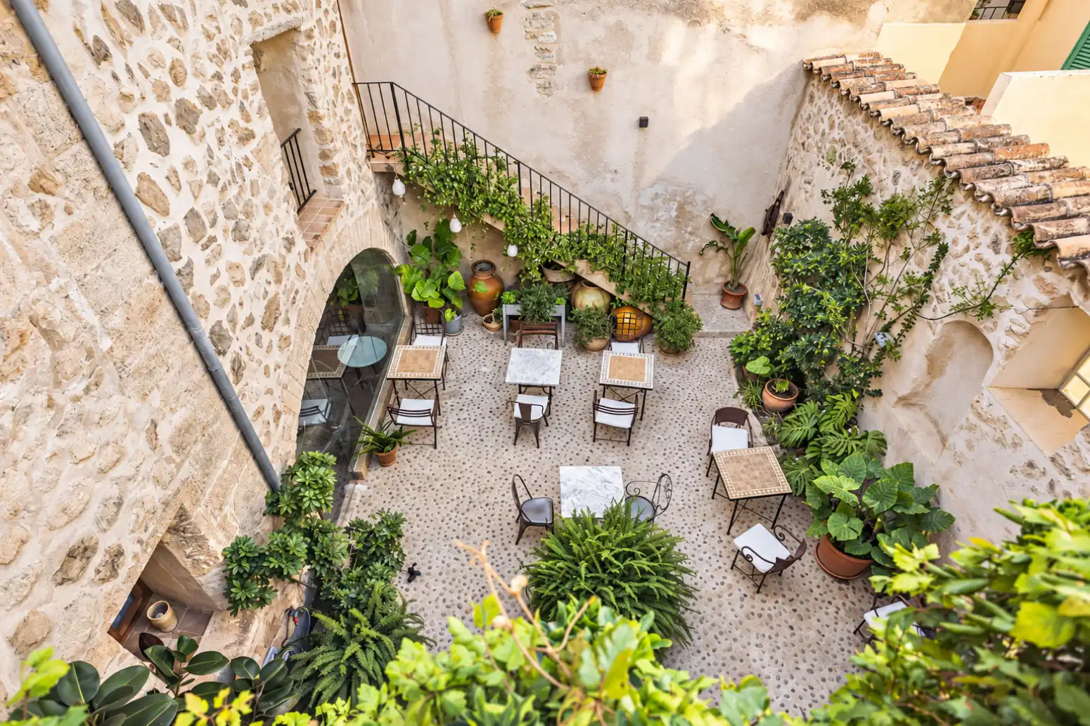 Terrace of Commercial properties for sale in Estellencs  with Air Conditioner